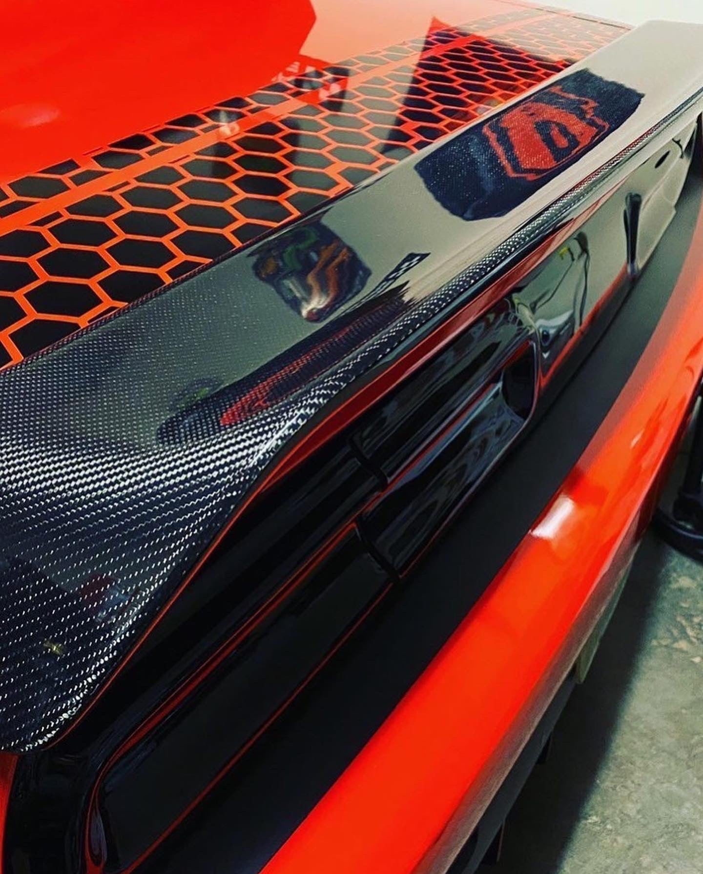 2015-2023 Dodge Challenger Carbon Fiber SRT Redeye Spoiler