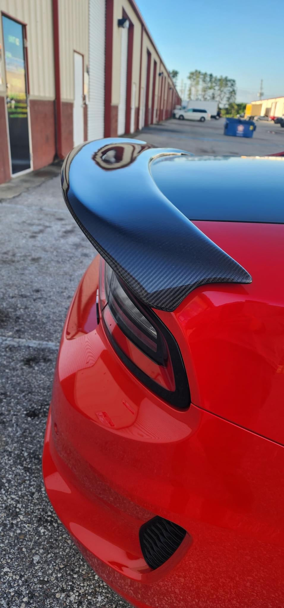 2015-2023 Dodge Charger Carbon Fiber Redeye Spoiler